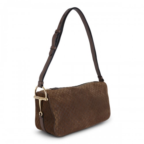 BROWN LEATHER SHOULDER BAG 2
