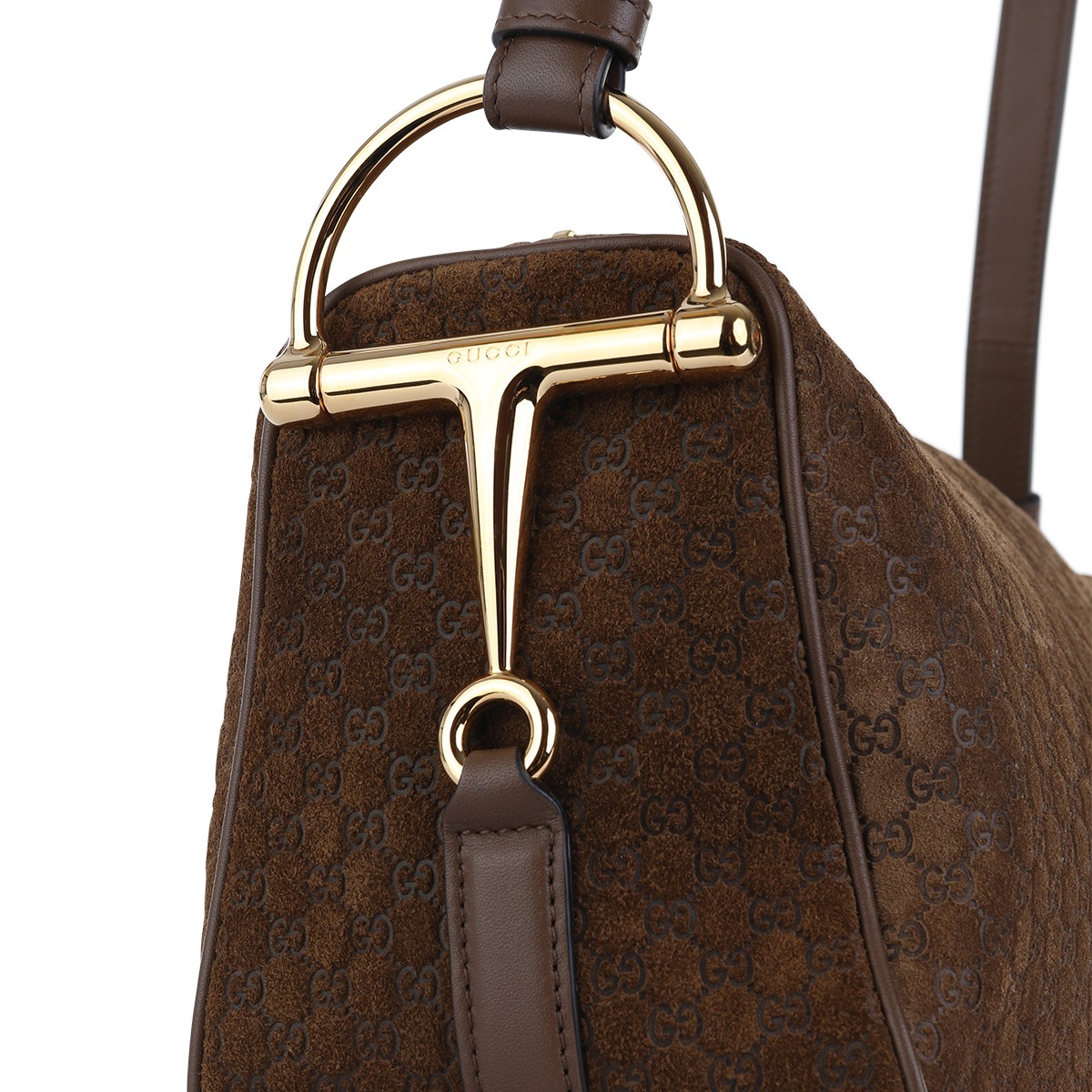 BROWN LEATHER SHOULDER BAG