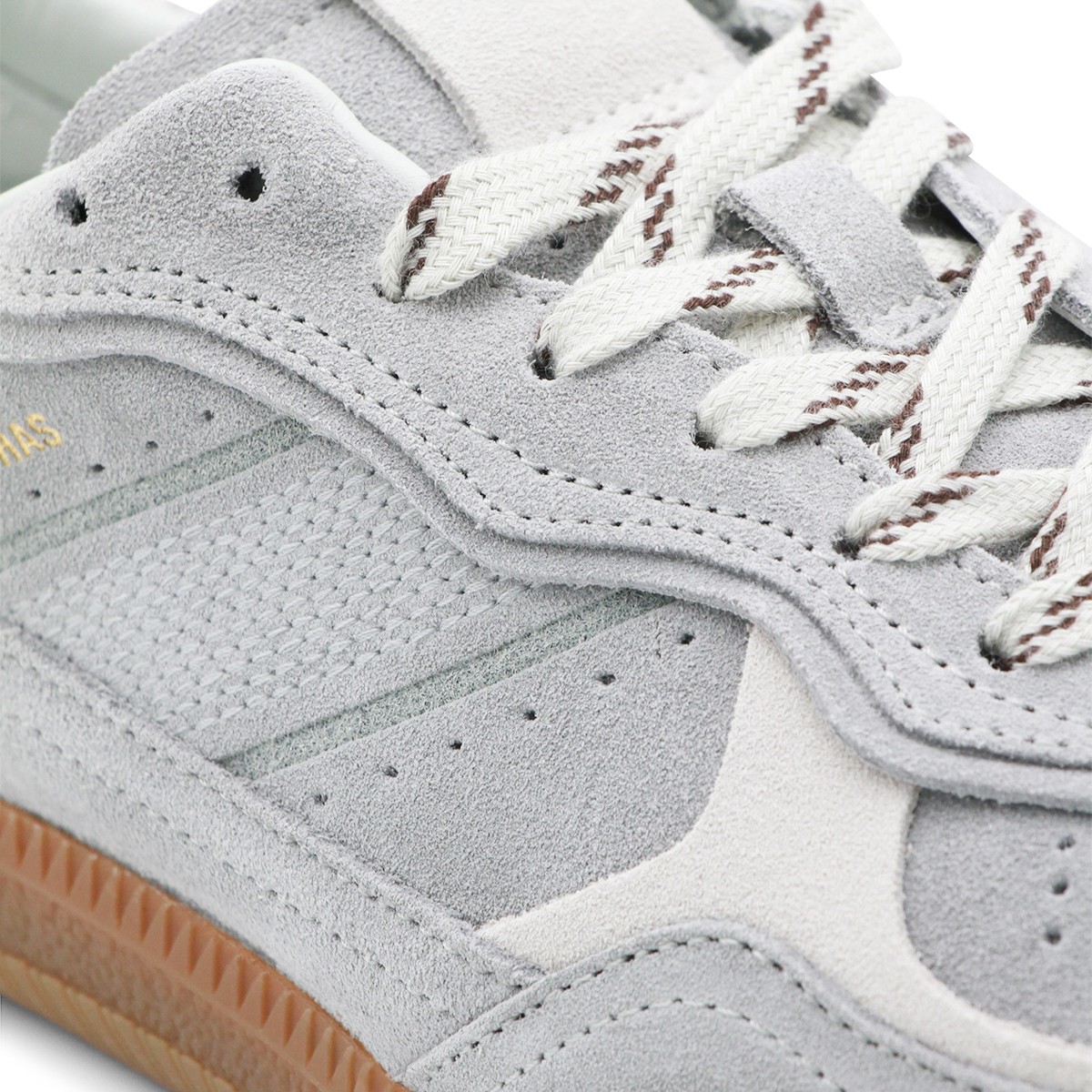 LIGHT GREY LEATHER SNEAKERS