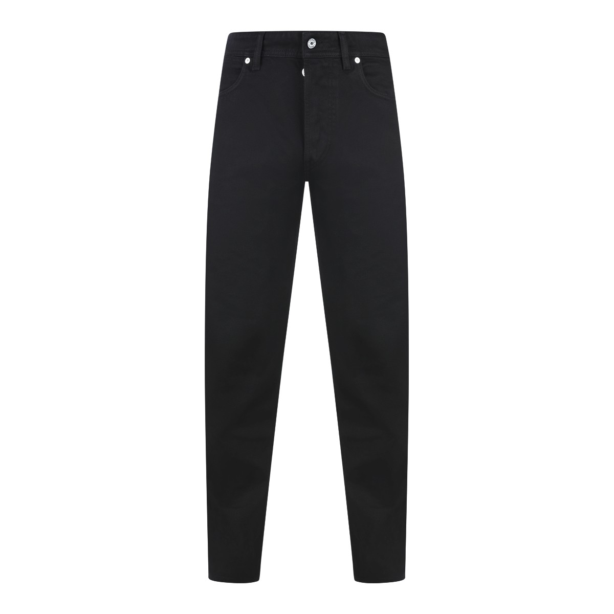 BLACK COTTON JEANS