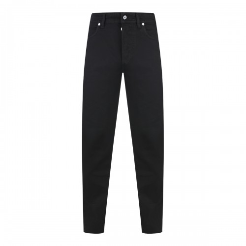 BLACK COTTON JEANS