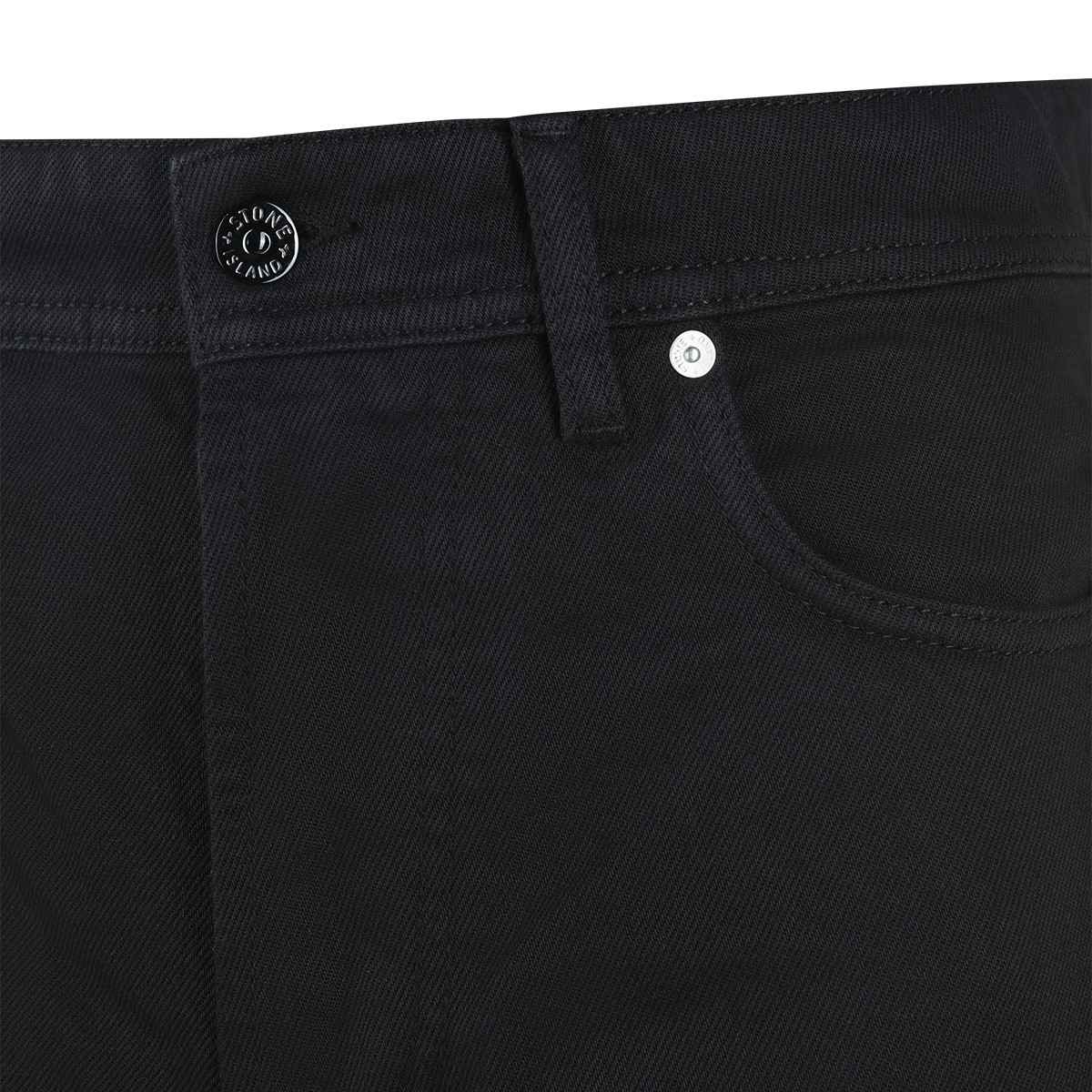 BLACK COTTON JEANS