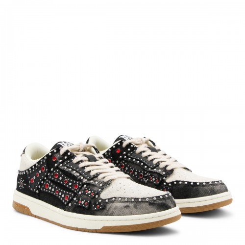 BLACK SKEL TOP LOW SNEAKERS 2