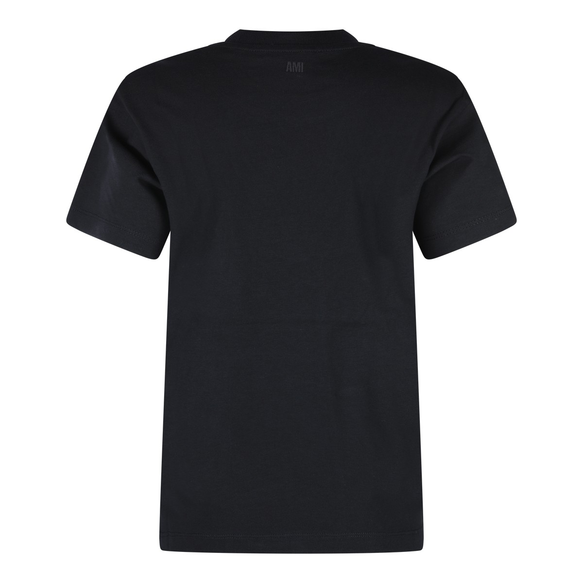 BLACK COTTON T-SHIRT