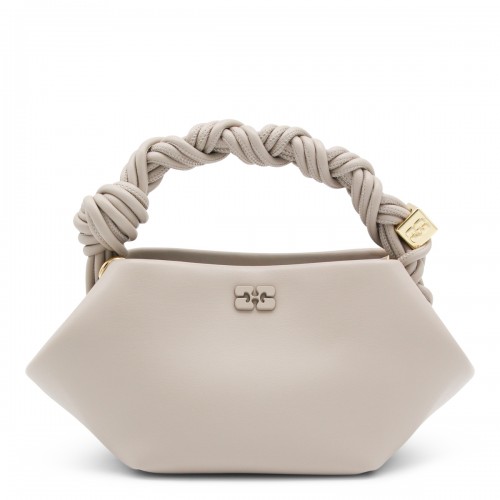 BEIGE TOP HANDLE BAG