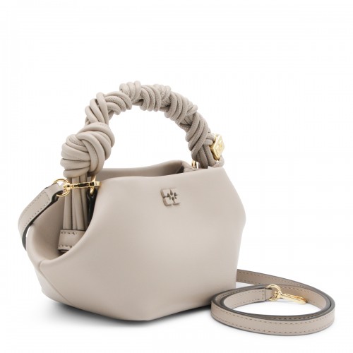 BEIGE TOP HANDLE BAG