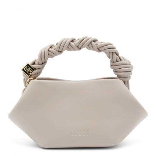 BEIGE TOP HANDLE BAG