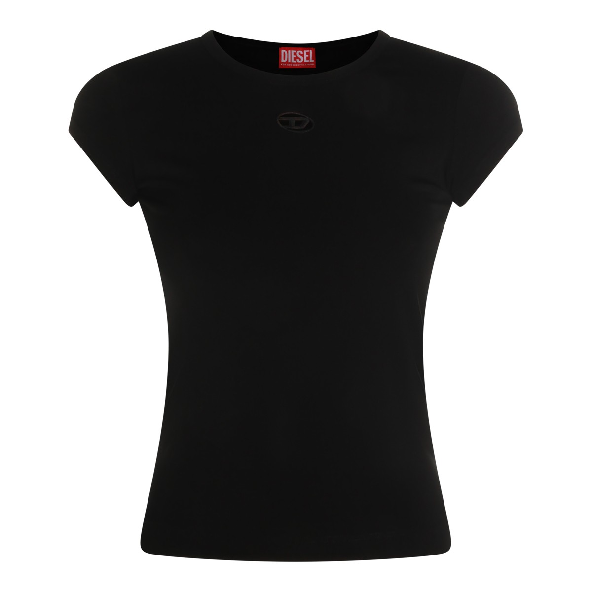 BLACK COTTON T-SHIRT