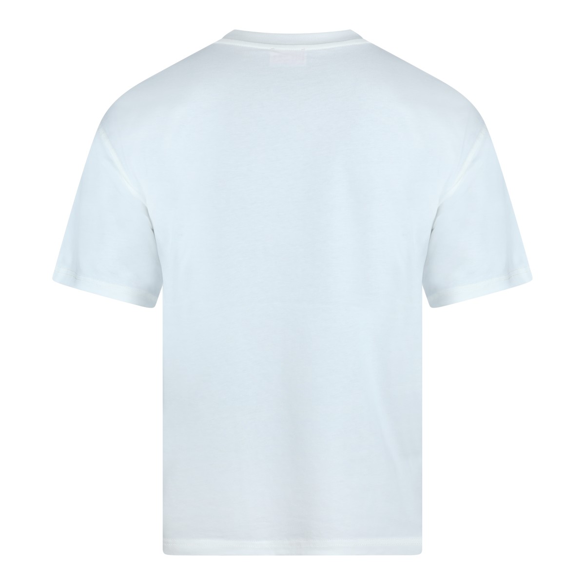 WHITE COTTON T-SHIRT