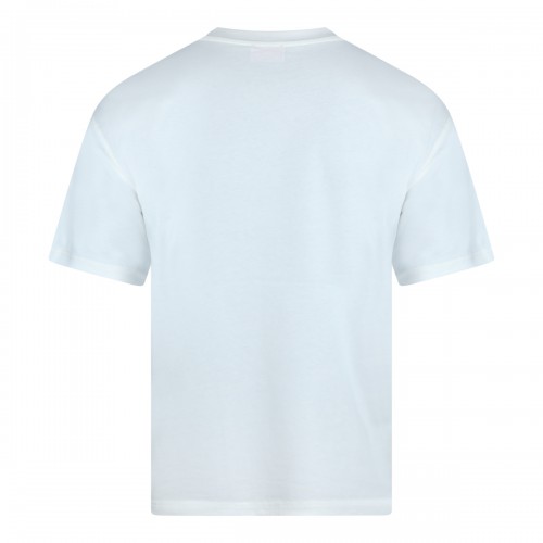 WHITE COTTON T-SHIRT
