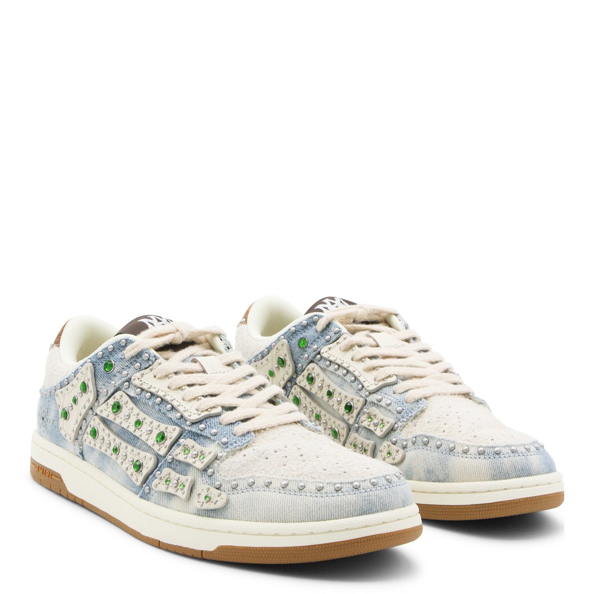 LIGHT BLUE SKEL TOP LOW SNEAKERS