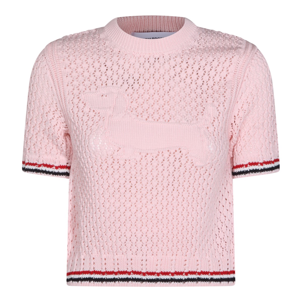 PINK COTTON KNITWEAR
