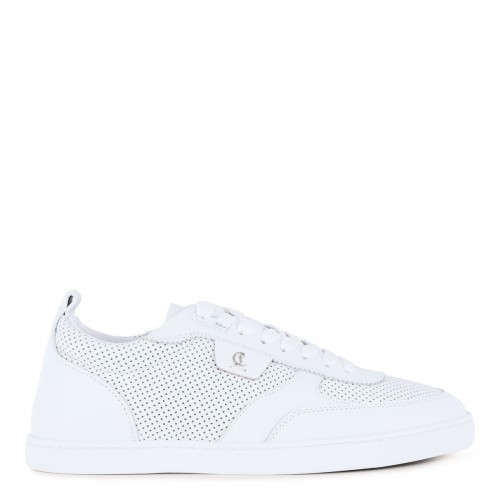 WHITE LEATHER SNEAKERS