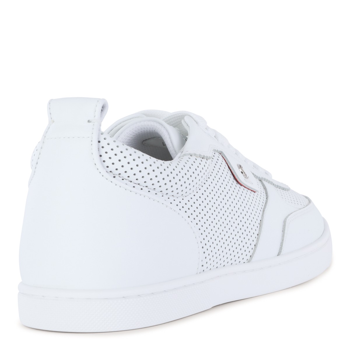 WHITE LEATHER SNEAKERS