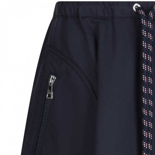 NAVY BLUE COTTON SKIRT