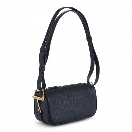 BLACK LEATHER MINI BAG 2