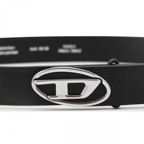 BLACK LEATHER BELT