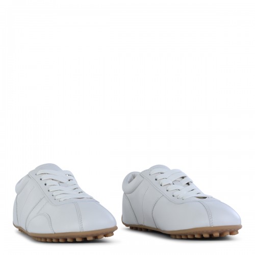WHITE LEATHER SNEAKERS 2