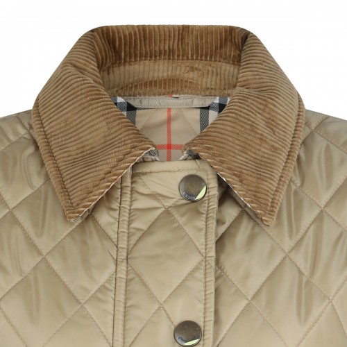 BEIGE DOWN JACKET