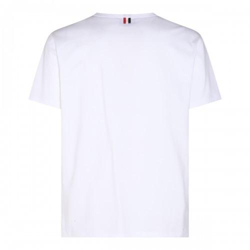 WHITE COTTON T-SHIRT