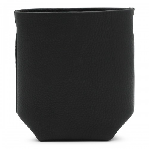 BLACK LEATHER N/S PARK CROSSBODY BAG