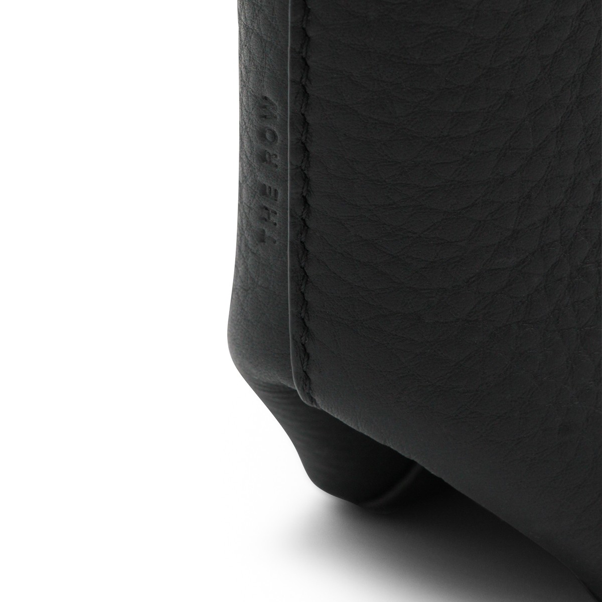 BLACK LEATHER N/S PARK CROSSBODY BAG