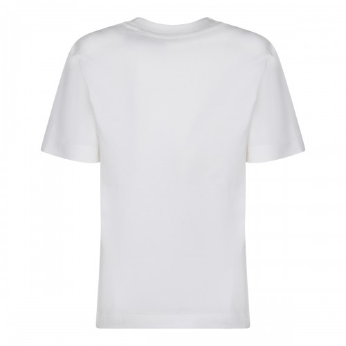 CHALK COTTON LOGO T-SHIRT 2