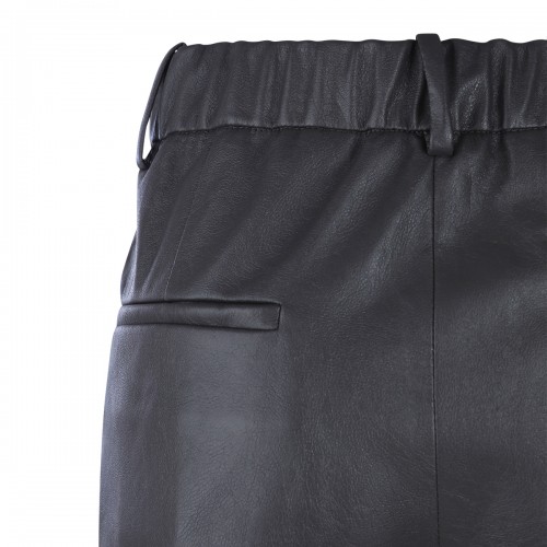 BLACK COTTON PANTS