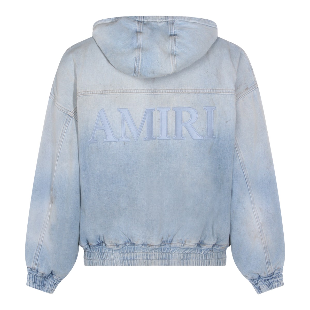 LIGHT BLUE COTTON DENIM JACKET