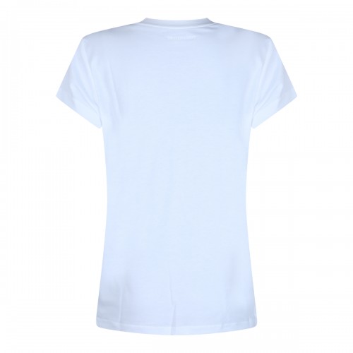 WHITE COTTON T-SHIRT