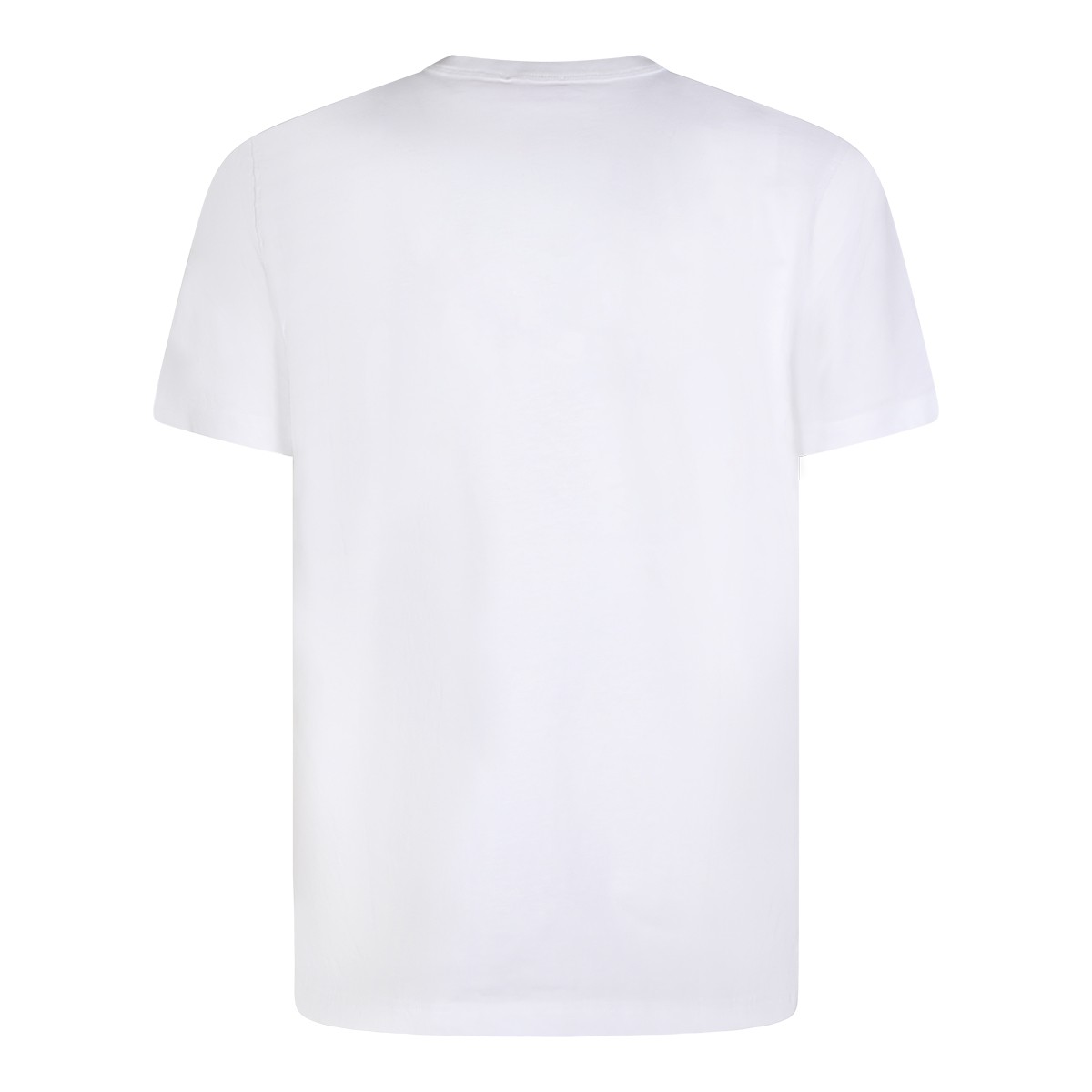 WHITE COTTON T-SHIRT