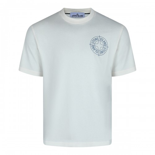 IVORY COTTON T-SHIRT