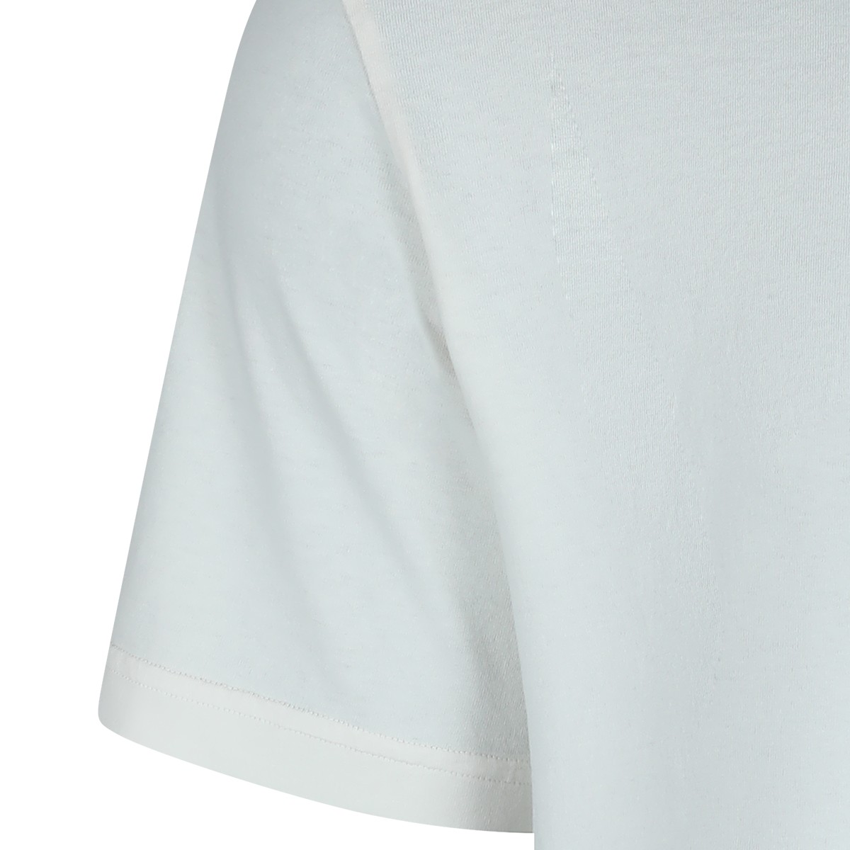 IVORY COTTON T-SHIRT
