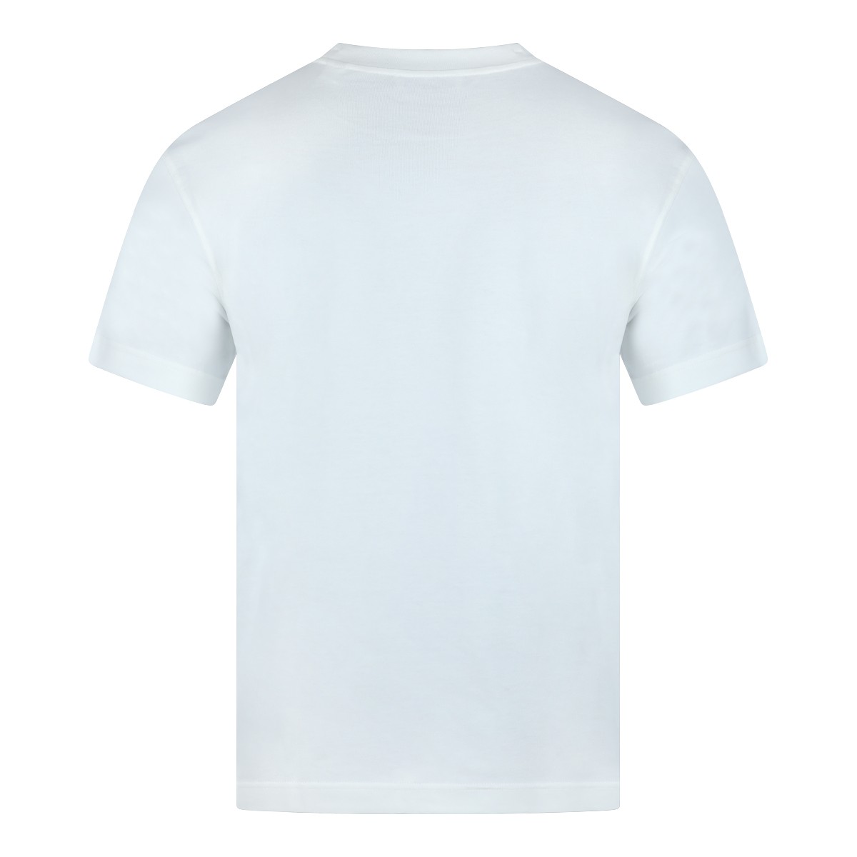 WHITE COTTON T-SHIRT