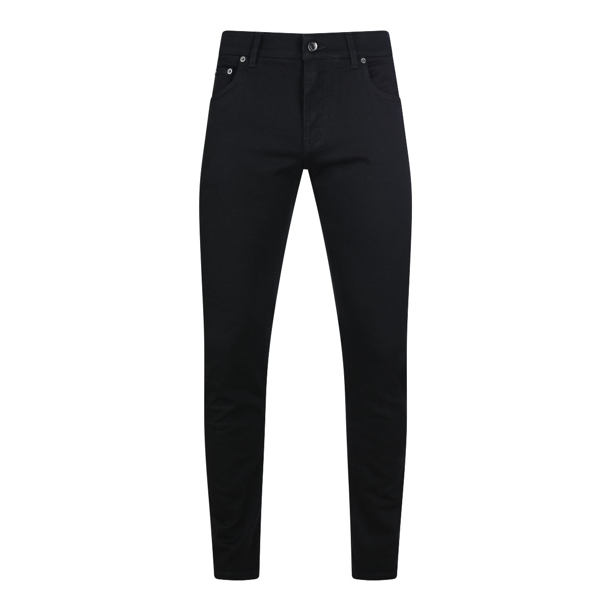 BLACK COTTON JEANS