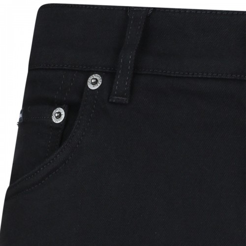 BLACK COTTON JEANS