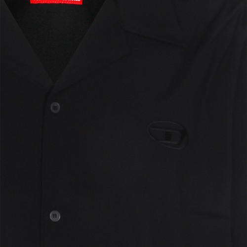 BLACK COTTON SHIRT