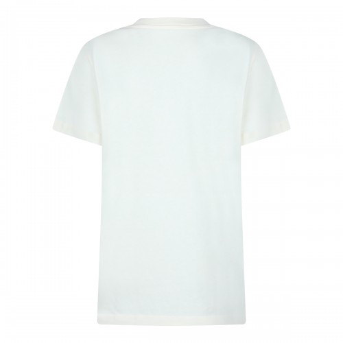 IVORY COTTON T-SHIRT 2