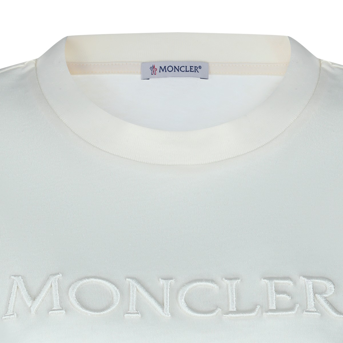 IVORY COTTON T-SHIRT