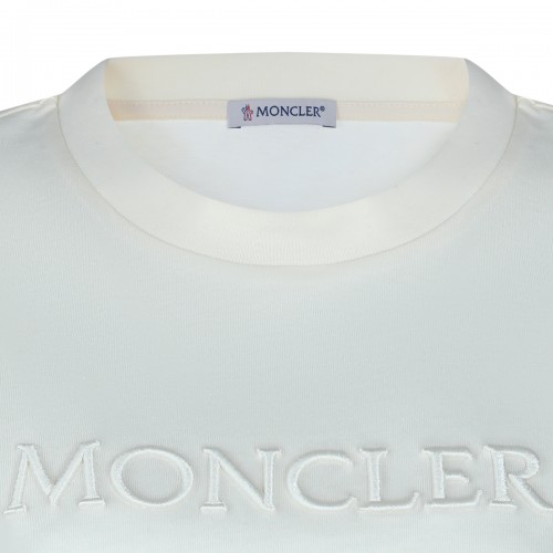 IVORY COTTON T-SHIRT