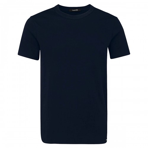 NAVY COTTON T-SHIRT