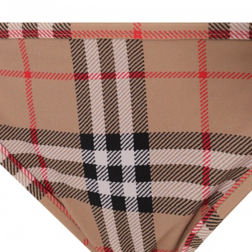 ARCHIVE BEIGE IP CHECK BIKINI BEACHWEAR