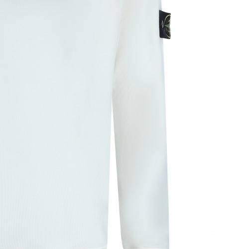 IVORY COTTON SWEATSHIRT