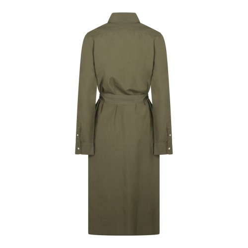 OLIVE COTTON DRESS 2