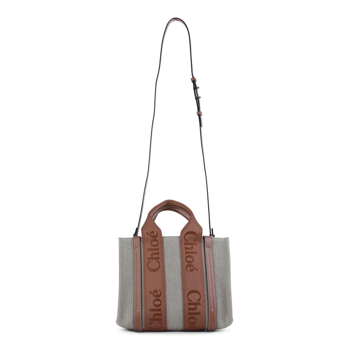 GREY WOODY TOTES