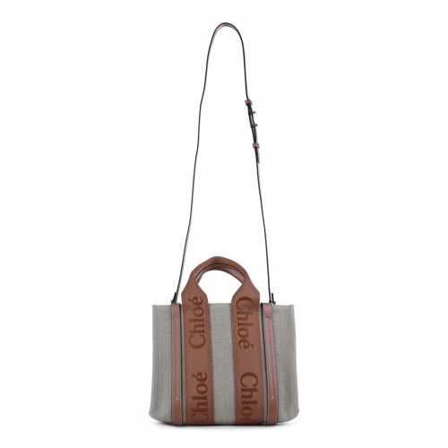 GREY WOODY TOTES