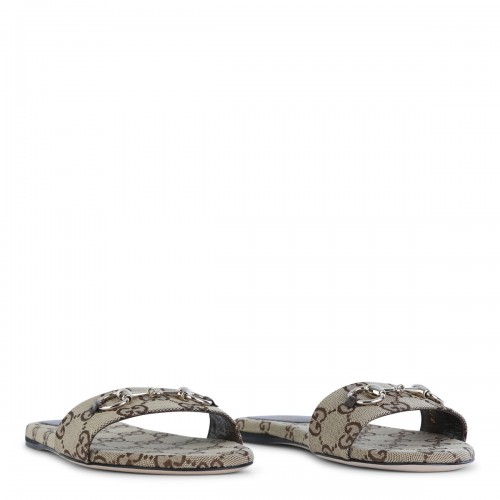 BEIGE COTTON FLATS 2