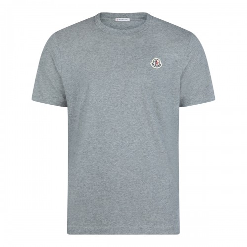 GREY COTTON T-SHIRT