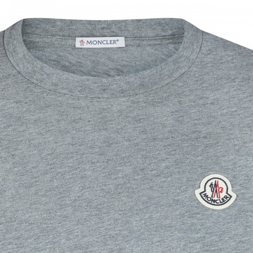GREY COTTON T-SHIRT