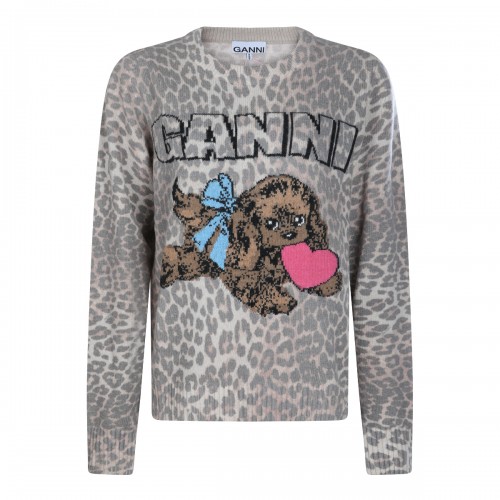 LEOPARD WOOL KNITWEAR